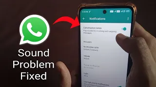 Download WhatsApp Notification Sound Problem 2023 || How To Fix WhatsApp Notification Sound Problem MP3