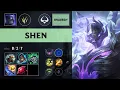 GMB Rharesh Shen Jungle vs Shaco - EUW Master Patch 26 14