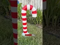 How to make your own outdoor candy canes part 2