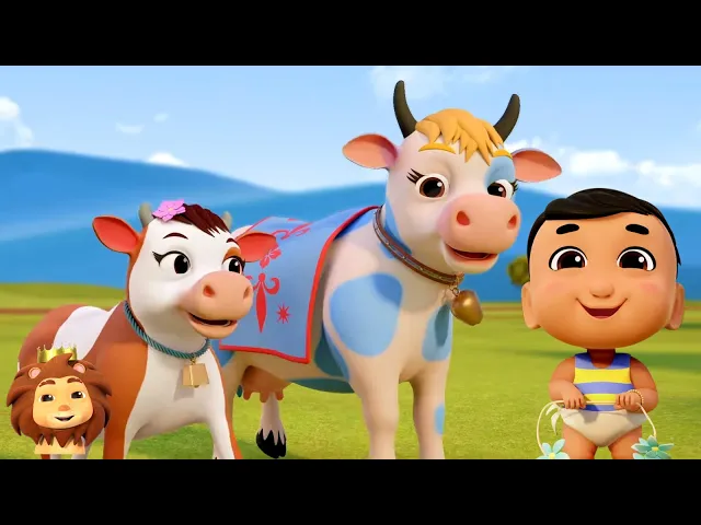 Download MP3 Gaiya Meri Cartoon Video, गैया मेरी गईया , Ek Mota Hathi + Hindi Rhymes And Baby Songs For Children