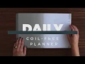 Daily Coil-Free Planner Flip-through