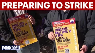 New York City doormen building workers prepare to strike