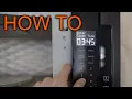 How to set time on Whirlpool Micro Wave