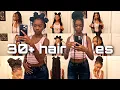 30 DIFFERNT HAIRSTYLES ON BOHO TWIST