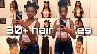 30 DIFFERNT HAIRSTYLES ON BOHO TWIST
