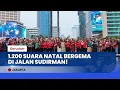 Lagu Spektakuler! 1.200 Penyanyi Ramaikan Christmas Carol Colossal di Jantung Kota Jakarta