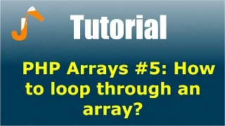 PHP Arrays How to loop through an array