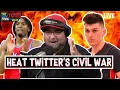 Dan Started a Civil War on Heat Twitter What is Happening w Woj and Portland LeBatard Show