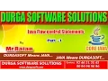 Core java Java flow control statements part - 1