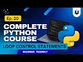 Lecture 20 Loop Control Statements Python Full Course Python for Hackers
