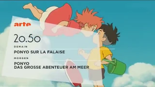 Ponyo sur la falaise - BA Arte