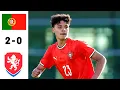 Portugal U16 2 x 0 Czech U16 Cristiano Ronaldo Junior Extended Highlights All Goals 2026
