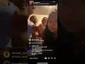 dd osama with ddot n ex gf jay Rackz melz Bria on live