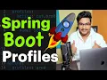 Master Spring boot profiles - Properties Vs YML spring boot tutorial for beginners with examples
