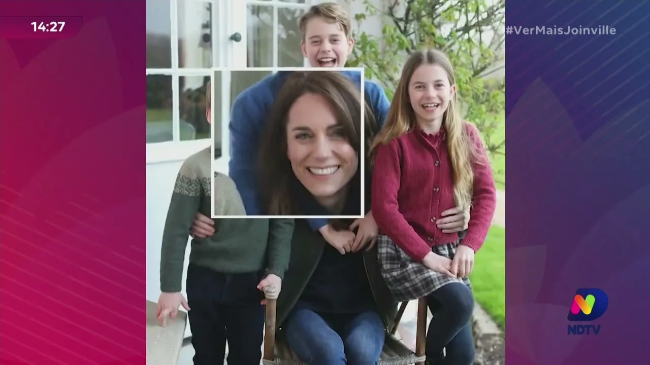 Polêmica Real: Agências Questionam Foto Editada de Kate Middleton com os Filhos