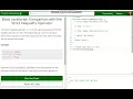 Basic JavaScript Comparison with the Strict Inequality Operator free code camp Dani