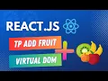 9 - React JS darija React add element to array virtual dom