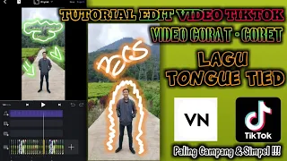 Download Tutorial Edit Video Corat Coret Lagi Viral Di Tiktok | Lagu Tongue Tied Paling Gampang MP3