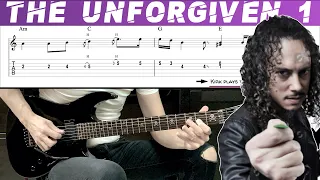 Download METALLICA - THE UNFORGIVEN 1 (Guitar cover with TAB | Lesson) MP3