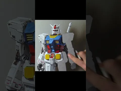 My drawing of Gundam #drawingvideo