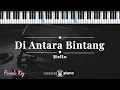 Download Lagu Di Antara Bintang - Hello | KARAOKE PIANO - FEMALE KEY