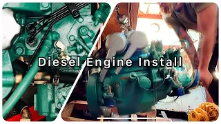Diesel Engine Install – Sailor Barry & Hailly Episode 22