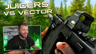 Wiping out JUICERS with the LEG META Vector - Escape From Tarkov