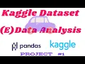 Kaggle Dataset Data analysis using Python EDA 1