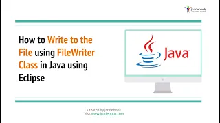 How to Write to the File using FileWriter Class in Java using Eclipse