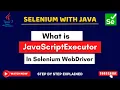 JavaScriptExecutor in Selenium WebDriver Execute JavaScript code using Selenium