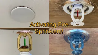 Activating Fire Sprinklers Concealed Fire Sprinkler Sprinkler Season 23