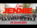 Download Lagu [KPOP IN PUBLICㅣ56 DANCERS] 제니 (JENNIE) - ‘like JENNIE’ DANCE COVER BY B.T.B FROM VIETNAM