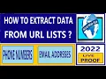 HOW TO EXTRACT DATA FROM URL LIST - data scraping crawler