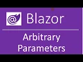 Blazor Arbitrary Parameters