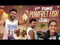 Lagu 1st Time pomfret fish చేసాం || Mahishivan || Tamada Media