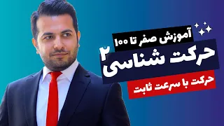 آموزش کامل حرکت شناسی۲ حرکت با سرعت ثابت فیزیک دوازدهم فصل اول تست کنکور 