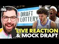 KOC Reacts to 2026 NBA Draft Lottery LIVE Mock Draft