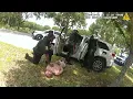 June 2 2025 SJSO deputies chase erratic driver using stop sticks and performing a pit maneuver
