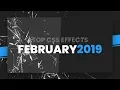 Top CSS Effects February 2019