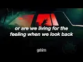 The Japanese House - Maybe You're The Reason // lyrics