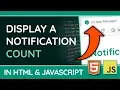 Show a Notification Count in the Title Bar - HTML JavaScript Web Tutorial