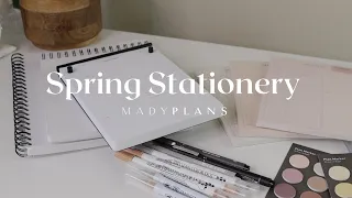 New Spring Stationery Haul The Container Store Mochi Things Daiso More MadyPlans