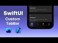 SwiftUI How to Create a Stylish TabBar with Unique Animation