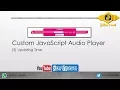 Custom JavaScript Player 5 Updating Time
