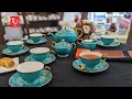 Noritake Hand Painted Bone China Green Me Tea Collection Exclusively made in Sri Lanka