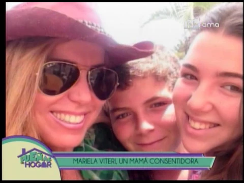 Mariela Viteri, una mamá consentidora