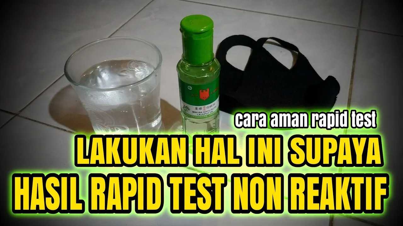 Test Swab - tips pemeriksaan swab tidak sakit. 