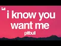 Download Lagu Pitbull - I Know You Want Me (Lyrics)