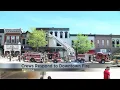 Crews respond to fire in downtown Monroe