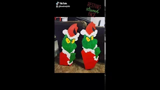 The Grinch Who Stole Christmas Wood Decorations